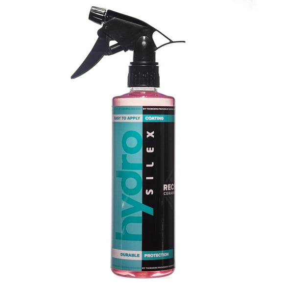 HydroSilex Recharge Car Ceramic Coating - Wet/Dry Applied Protective Ultra Hydrophobic Ceramic Detail Spray Replaces Wax & Sealants - DIY Friendly Car Care Products 6 Months Of Protection - 16 Ounces