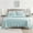 Mint Green, variant on MarCielo 3Pcs 100% Cotton Oversized Quilt Bedspread Coverlet Set TW