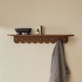 thumbnail image 2 of Wall Hooks, 6 Hook Wood Coat Rack Wall Mounted – Rustic Heavy Duty Coat Hooks for Hanging Towels, Coats, Hats, Keys – Decorative Bathroom Hooks for Entryway, Kitchen, Living Room by PALIFEUR, 2 of 10