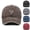 Navy, variant on Mens Baseball Cap Adjustable Running Hat Soft Top Hard Brim Unstructured Baseball Hats for Men Plain Outdoor Visor Hat