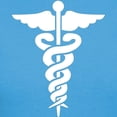 thumbnail image 3 of CafePress - Medical Symbol Caduceus Women's Dark T Shirt - Women's Traditional Fit Dark T-Shirt, 3 of 4