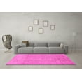 thumbnail image 3 of Ahgly Company Indoor Rectangle Abstract Pink Modern Area Rugs, 2' x 4', 3 of 4