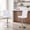 White + Silver, variant on Bar Stools Set of 2, White Crocodile Leather Lift Bar Chairs, Armless Faux Leather Upholstered Bar Stools, for Kitchen Island, Dining Area - Silver