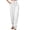 White, variant on Vedolay Trousers Plus Size Pants for Women Loose fit Stretch Printed Summer Trousers Sweatpants,Black L