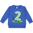 thumbnail image 2 of Inktastic Argyle Golf 2nd Birthday Toddler Sweatshirt, 2 of 4