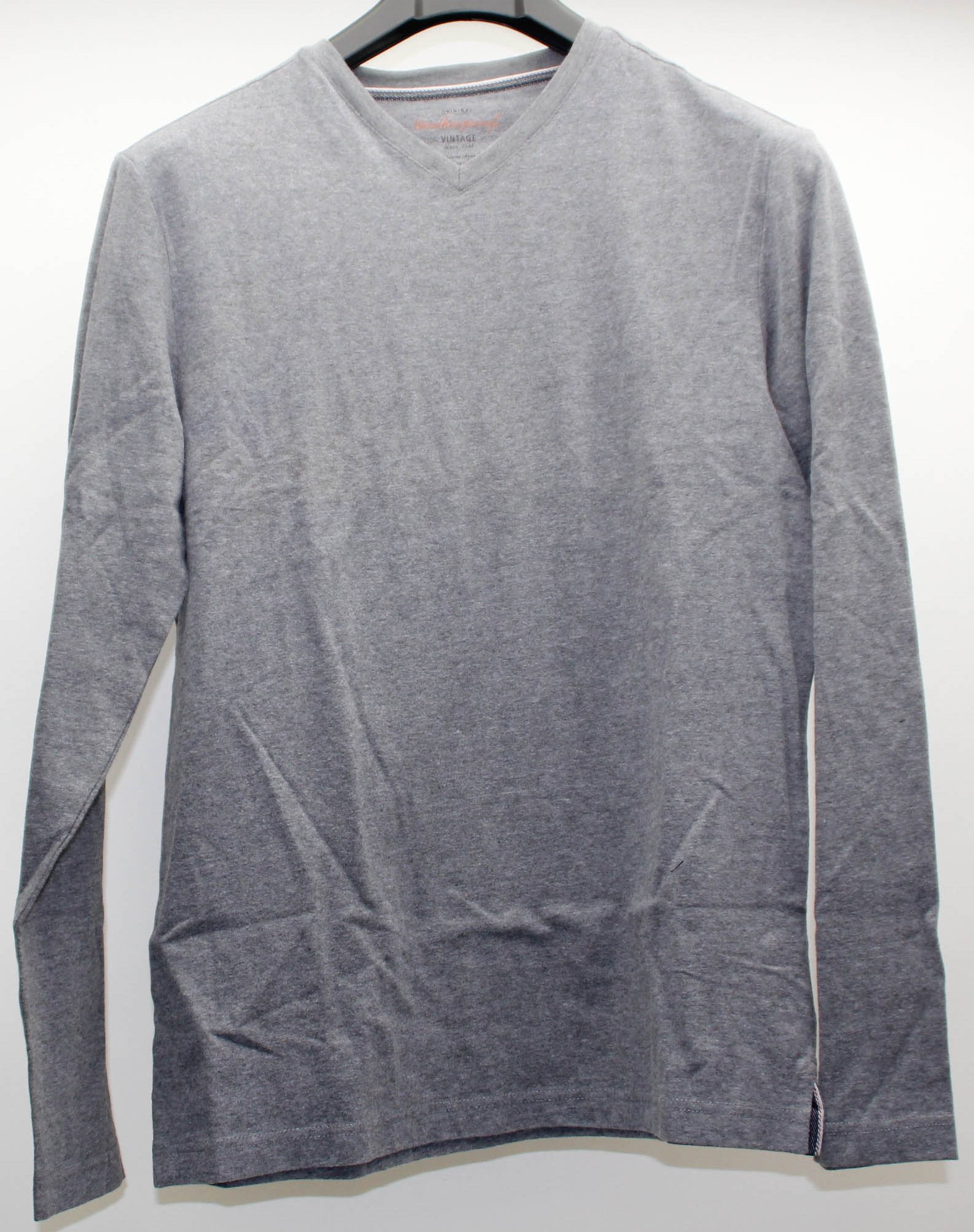 Weatherproof Vintage Men's Long Sleeve Shirt V Neck, Large - Gray ...
