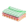 thumbnail image 7 of Picnic Blanket, 59X79Inch Green Gingham Foldable Mat With Handle For Camping, Beach, Park, Outdoor Activities - Seats 4-6 People, 7 of 7