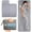 Gray - No Zipper, variant on Tough Outdoors Sleeping Bag Liner - Adult Sleep Sack & Travel Sheets - Lightweight Camping Gear
