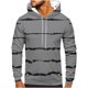 thumbnail image 1 of Sudadera con capucha para hombre, estilo casual, a la moda, con cuello redondo, bolsillos y estampado degradado, sudadera de manga larga con capucha, blusa de poliéster para hombre, 1 of 5
