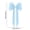 Blue, variant on Bwiyojiz Home Decoration Party Supplies Oversized Bow Christmas Tree Toppers Holiday Wedding Indoor Outdoor, Gifts for Women, Blue