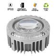 thumbnail image 4 of Lámpara de luz subterránea para césped, camino de jardín, suelo enterrado con energía solar, 4 LED (amarillo), 4 of 8