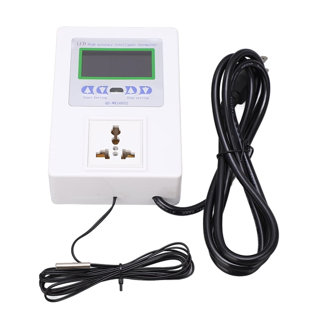 Digital Thermostat Switch,Temperature Controller Automatic Intelligent Temperature Controller Switch Digital Display Thermostat Crafted with Care