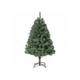 thumbnail image 2 of 6ft no-light artificial christmas tree con hinged branches y collapsible base - realistic premium spruce para home y oficina holiday decoration, 2 of 8