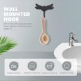 thumbnail image 2 of Heavy Duty Hangers Single Coat Hanger Cast Iron Coat Hook Dragonfly Wall Hook Wall Mounted Key Rack, 2 of 3
