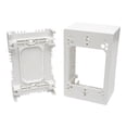 thumbnail image 1 of Single Gang Surface Mount Junction Box - White, 1 of 1