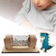 thumbnail image 5 of Accesorios para tablero de actividades Montessori, efecto de sonido de lluvia de dinosaurios con lentejuelas, sonajero Dinosaurio Azul, 5 of 8