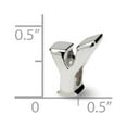 thumbnail image 2 of Sterling Silver Reflections SimStars Letter Y Bead Charm - Measures 9.09x8.18mm Wide, 2 of 2