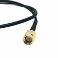 thumbnail image 3 of Connector Sma Antenna Cable 20cm Length Adapter Lead Male To Bnc Female, 3 of 7