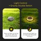 thumbnail image 5 of Luz Solar Para Jardín Luz Led Para Exteriores Con Estaca Impermeable Ip66 Iluminación Para Exteriores Luces Led Para Exteriores matsuzay HA036053-00, 5 of 6