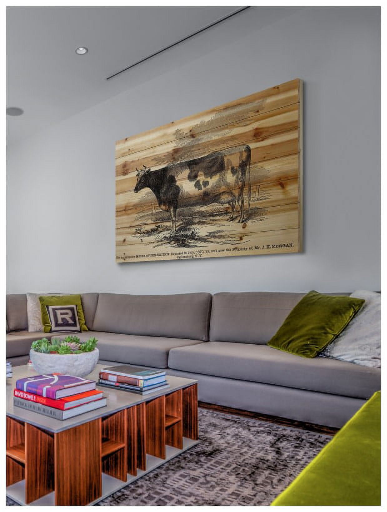 Marmont Hill "Ayrshire Model" Painting Print on Natural Pine Wood