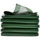 thumbnail image 1 of Lona Protectora Solar 6x10/10x13/13x16 Pies Cubierta Polietileno Gruesa Verde, 1 of 9