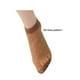 thumbnail image 5 of 10 Pares Calcetines Para Mujeres Puntos Patrón De Longitud De Tobillo Elástico Marrón Talla única, 5 of 5