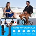 thumbnail image 6 of Professional Wireless Lavalier Lapel Microphone for iPhone, iPad, 360° Noise Cancellation, Automatic Connection, Plug-Play Microphone for Interview Video Podcast Vlog YouTube, 6 of 8