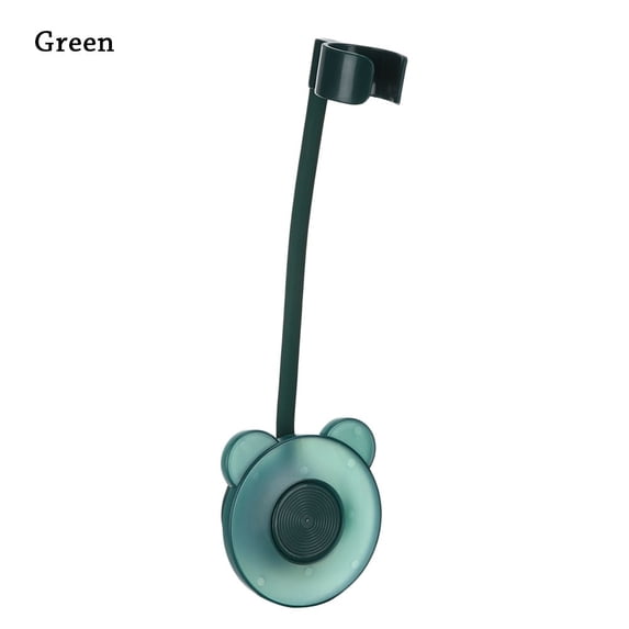 Household Wall Mounted Adhesive Bathroom Shower Stand Hair Dryer Rack Washroom Storage Holder Hairdryer Organizer Shelf GREEN