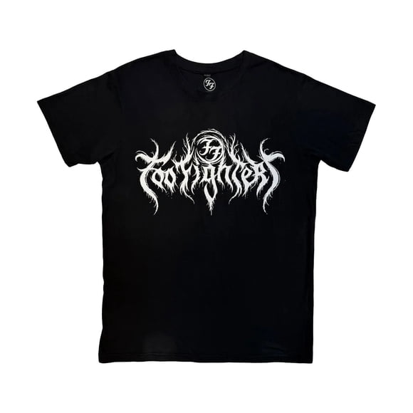 Foo Fighters Adult Metal Logo T-Shirt