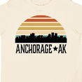 thumbnail image 4 of Inktastic Anchorage Alaska Skyline Boys or Girls Toddler T-Shirt, 4 of 5