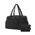 thumbnail image 1 of Bolsa de viaje acolchada BAGSMART Travel 31 L para mujer, color negro, 1 of 6