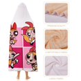 thumbnail image 4 of The Powerpuff Girls Wearable Blanket Cloak Arctic Velvet Hooded Blanket Soft Fuzzy Hoodie Blanket Cape for Adults Kids 60"x80", 4 of 8
