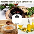 thumbnail image 5 of 4 Pack Leak-Proof Oil Dispenser Bottles - 5.4 oz Glass Cruets with Drip-Free Spout for Olive Oil, Vinegar & Cooking, Perfect for Home Kitchen & Camping, 5 of 5