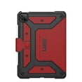 thumbnail image 3 of UAG iPad Pro 11" (4th Gen 2022, 3rd Gen 2021) Case Metropolis Rugged Heavy Duty Protective Cover Multi-Angle Viewing Folio Stand with Pencil Holder, Magma by URBAN ARMOR GEAR, 3 of 8