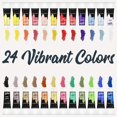 thumbnail image 4 of Lartique Professional Acrylic Paint Set, 47 Piece Paint Set for Adults and Kids with Art Painting Supplies, 4 of 8