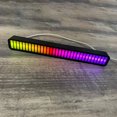 thumbnail image 3 of TFixol32 Bit RGB Sound Field Pickup Ambient Light Voice Activated Pickup Rhythm Light Sound Reactive LED Light Bar Colorful Fashionable BT Control Lamp Bar for Car Home Office Decoration, 3 of 7
