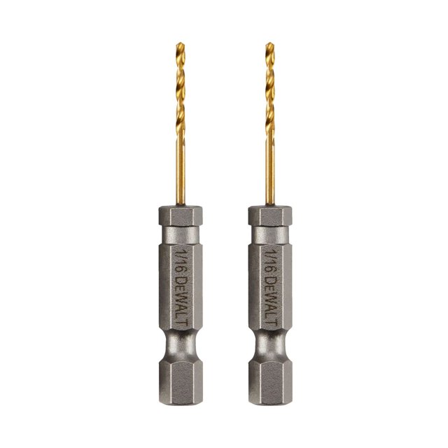 Broca DEWALT DD5104 con revestimiento de nitruro de titanio de 1,6 mm