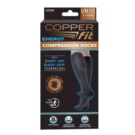 Copper Fit® 2.0 Energy Compression Socks L/XL