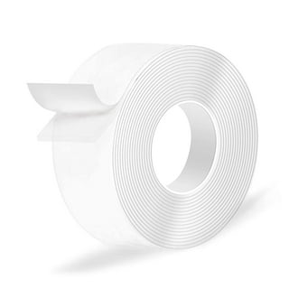 1 Roll 9.85ft x 1.18Inches Double Sided Tape for Walls,Nano Tape for Poster,Picture,Frame,Command Tape Adhesive Tape Can Sticky Hanging Heavy Duty
