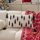 thumbnail image 1 of Funda de cojín navideña con bordado | Funda de cojín festiva para sofá, cama y silla | Funda de cojín decorativa para el hogar, sala de estar, dormitorio u oficina, para uso interior y exterior., 1 of 6