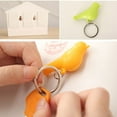 thumbnail image 6 of OPOLSKI 2Pcs Bird Keychain + 1Pc Sparrow Birdhouse Home Wall Mount Key Ring Pink Green, 6 of 8