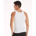 thumbnail image 3 of Hanes ComfortSoft Men's Tank Undershirt, White, 7-Pack L, 3 of 10