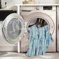 thumbnail image 2 of Outdoor Washable Pompano Blue & Ivory 5' x 7' Area Rug, 2 of 9