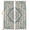 Beige Teal Black, variant on Beige Teal Boho Blackout Curtains for Bedroom/Living Room, Pinch Pleated Black Out Curtains, Medieval Vintage Ethnic Floral Abstract Room Darkening Window Drapes with Hooks 2 Panels, 39"x70"