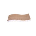 thumbnail image 3 of Flynix Cat Scratcher Board Kitten Sleeping Nest Lounge Bed Scratching Board for Resting Curved wave, 3 of 10