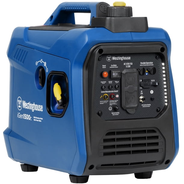 Generador Inversor Portátil Westinghouse 1500W Gas Blue