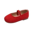 thumbnail image 2 of Kids Glitter Butterfly Jelly Sandals Closed Toe Adjustable Non-Slip Waterproof Red for Girls,Size 25, 2 of 8