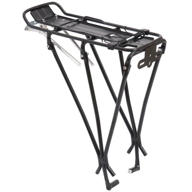 BRIGHTFUFU Práctico portabicicletas Rack Back Stand Mountain Bike Cargo Rack Estante trasero para bicicletas Portaequipajes para exteriores al aire libre