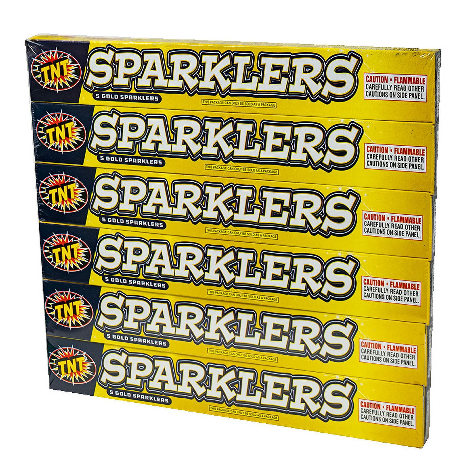 #10 Sparklers, TNT Fireworks, Gold Sparklers, Any Occasion