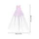 thumbnail image 3 of Girl Veil Hair Clip For Birthday Elegant Princess Themed Headwear For Baby Girls Toddler Girl Hair Accessories Bow Hair Clip, 3 of 3
